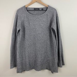 Cyrus Gray Knit Sweater